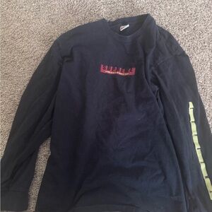 Supreme Long Sleeve Shirt in navy